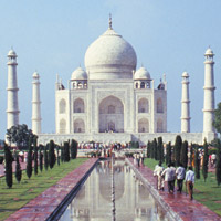 visite du merveilleux Taj Mahal (fermé le vendredi)